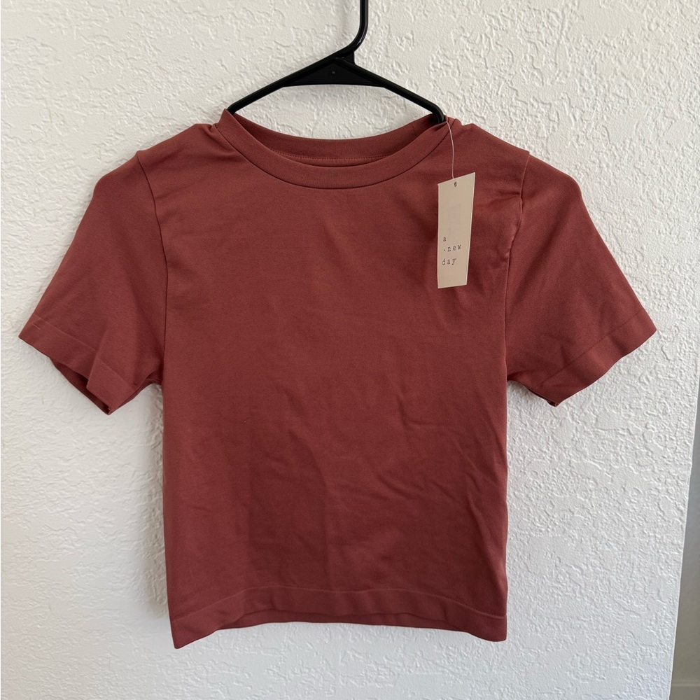 Amazon Women's Rust Crop Top
